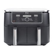 Ninja AF400EU friteuse Double 9,5 L Autonome 2470 W Friteuse d'air chaud Noir