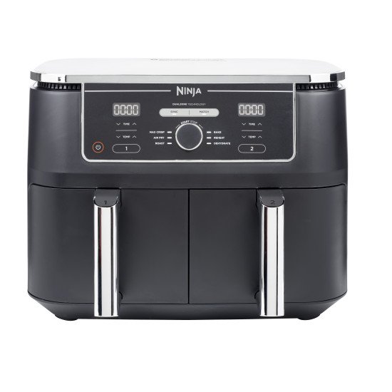 Ninja AF400EU friteuse Double 9,5 L Autonome 2470 W Friteuse d'air chaud Noir