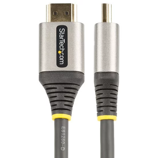 StarTech.com Câble HDMI 2.0 Premium Certifié 1m - Câble Écran HDMI High Speed Ultra HD 4K 60Hz avec Ethernet - HDR10, ARC - Cordon Moniteur Vidéo UHD - Câble HDMI pour PC/TV - M/M StarTech.com Câble HDMI 2.0 Premium Certifié 1m - Câble Écran HDMI High Speed Ultra HD 4K 60Hz avec Ethernet - HDR10, ARC - Cordon Moniteur Vidéo UHD - Câble HDMI pour PC/TV - M/M