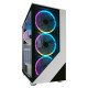 LC-Power Gaming 803W Midi Tour Noir, Blanc