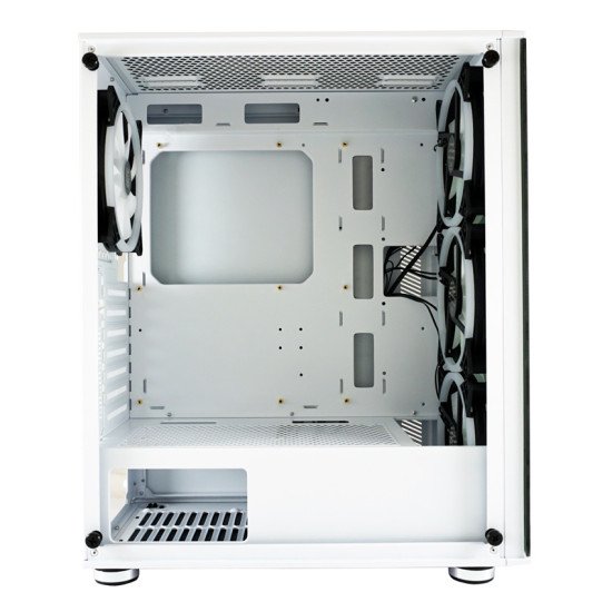 LC-Power Gaming 803W Midi Tour Noir, Blanc