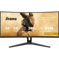 iiyama G-MASTER GCB3486WQSCP-B1 écran PC 86,4 cm (34") 1440 x 3440 pixels 4K Ultra HD Noir