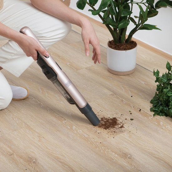 Black & Decker DVC320BRG aspirateur de table Or rose Sans sac