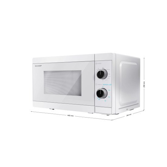 Sharp YC-MG01E-C micro-onde Blanc Micro-ondes grill Comptoir 20 L 800 W