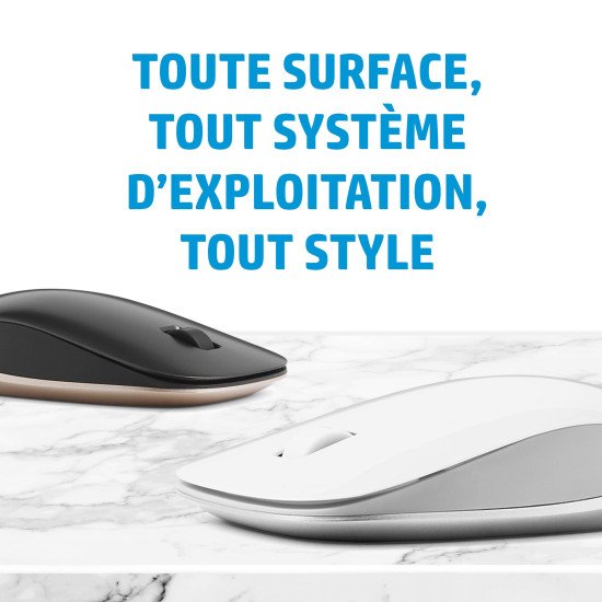 HP 410 Souris Bluetooth ultra-plate blanche