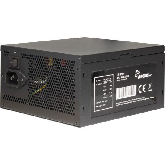 Inter-Tech GPS-900 unité d'alimentation d'énergie 900 W 20+4 pin ATX ATX Noir