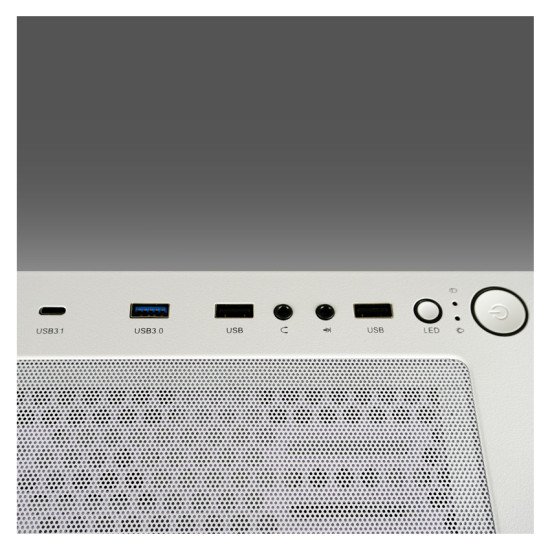 LC-Power Gaming 802W Midi Tower Blanc LC-Power Gaming 802W Midi Tower Blanc