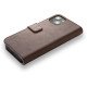 Decoded Detachable Wallet coque de protection pour téléphones portables 15,5 cm (6.1") Étui avec portefeuille Marron