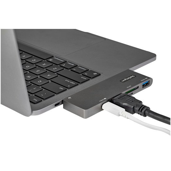 StarTech.com DKT30CMHSDPD station d'accueil USB 3.2 Gen 1 (3.1 Gen 1) Type-C Noir, Gris