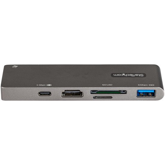 StarTech.com DKT30CMHSDPD station d'accueil USB 3.2 Gen 1 (3.1 Gen 1) Type-C Noir, Gris