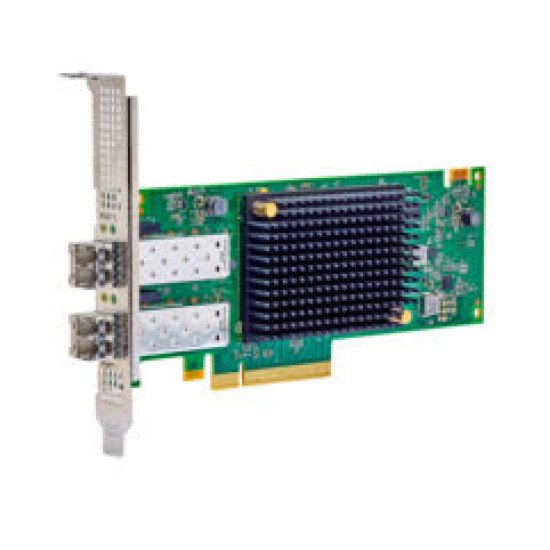 Broadcom LPe36002-M64 FC Host Bus Adapter Interne Fibre 28900 Mbit/s Broadcom LPe36002-M64 FC Host Bus Adapter Interne Fibre 28900 Mbit/s