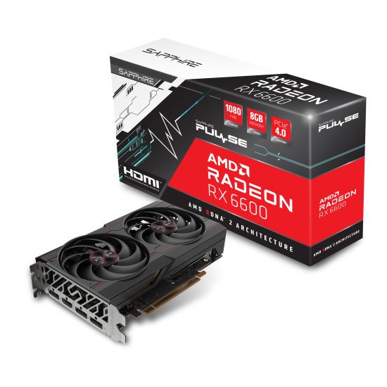 Sapphire PULSE Radeon RX 6600 AMD 8 Go GDDR6