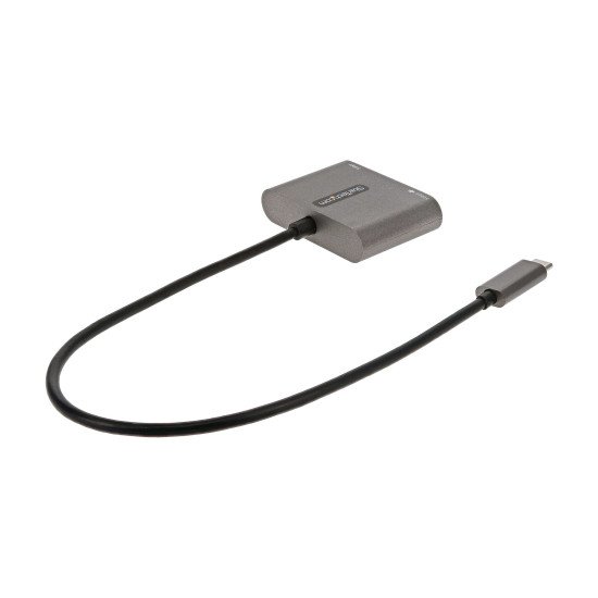 StarTech.com CDP2HDUACP2 station d'accueil Avec fil USB 3.2 Gen 1 (3.1 Gen 1) Type-C Gris