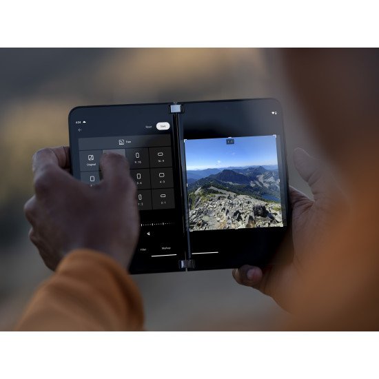 Microsoft Surface Duo 2 14,7 cm 5.8" Double SIM Android 11 5G USB Type-C 8 Go 256 Go 4449 mAh Noir