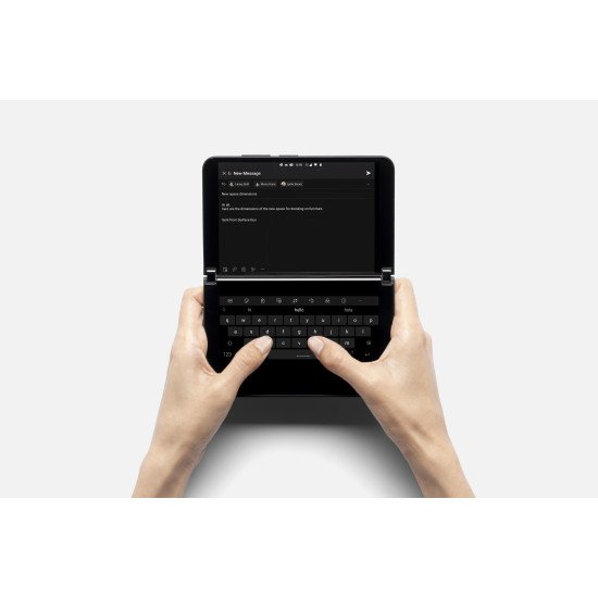 Microsoft Surface Duo 2 14,7 cm 5.8" Double SIM Android 11 5G USB Type-C 8 Go 256 Go 4449 mAh Noir