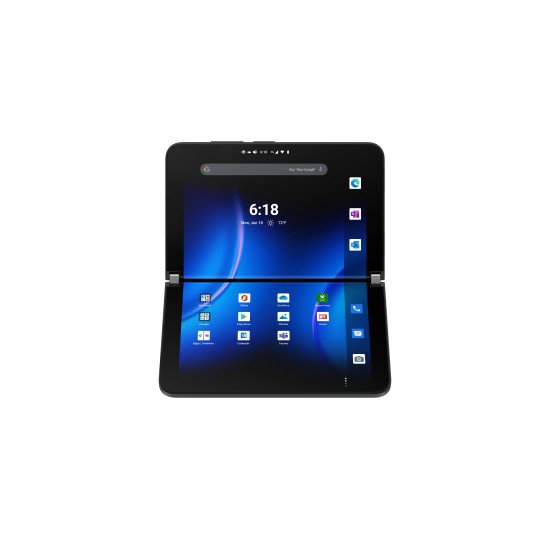 Microsoft Surface Duo 2 14,7 cm 5.8" Double SIM Android 11 5G USB Type-C 8 Go 256 Go 4449 mAh Noir