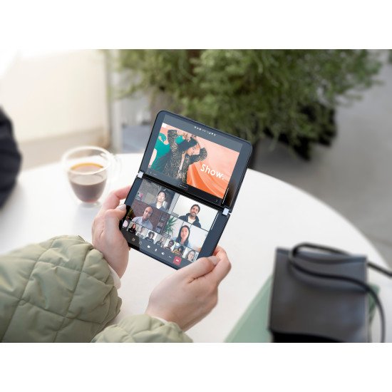 Microsoft Surface Duo 2 14,7 cm 5.8" Double SIM Android 11 5G USB Type-C 8 Go 256 Go 4449 mAh Noir