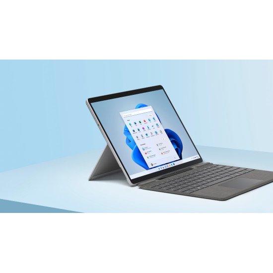 Microsoft Surface Pro 8 512 Go 33 cm (13") 11e génération de processeurs Intel® Core™ i7 16 Go Wi-Fi 6 (802.11ax) Windows 10 Pro Platine