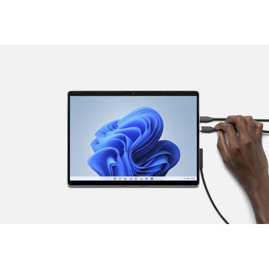 Microsoft Surface Pro 8 4G LTE 256 Go 33 cm (13") 11e génération de processeurs Intel® Core™ i5 8 Go Wi-Fi 6 (802.11ax) Windows 10 Pro Platine