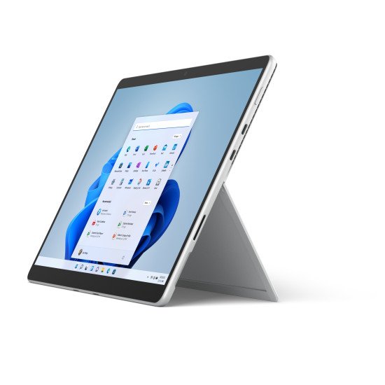 Microsoft Surface Pro 8 256 Go 33 cm (13") 11e génération de processeurs Intel® Core™ i5 8 Go Wi-Fi 6 (802.11ax) Windows 11 Pro Platine