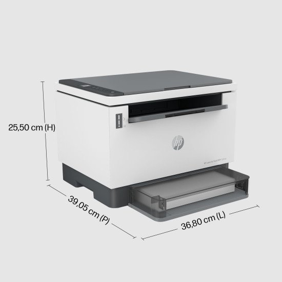 HP LaserJet Imprimante Tank MFP 1604w, Noir et blanc, Impression, copie, numérisation,Wi-Fi