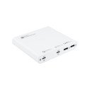 Alcasa PCA-D001W chargeur d'appareils mobiles Universel Blanc Secteur Charge rapide Intérieure