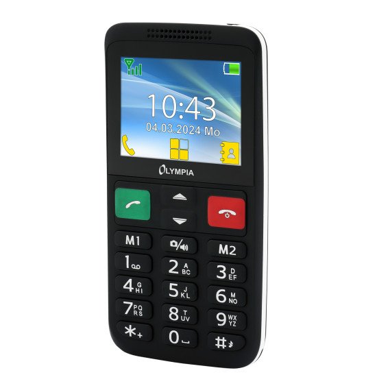 Olympia LUX 6,1 cm (2.4") 98 g Noir Appareil-photo de téléphone