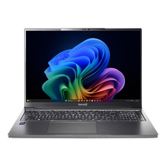 TERRA US1220846 laptop Copilot+ PC Intel Core Ultra 7 258V Netbook 40,6 cm (16") WQXGA 32 Go DDR5-SDRAM 1 To SSD Wi-Fi 7 (802.11be) Windows 11 Pro Gris