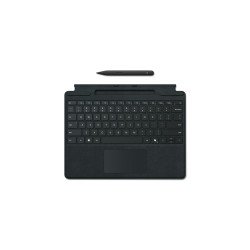 Microsoft Surface Pro Keyboard w/ Slim Pen QWERTY Anglais Microsoft Cover port Noir