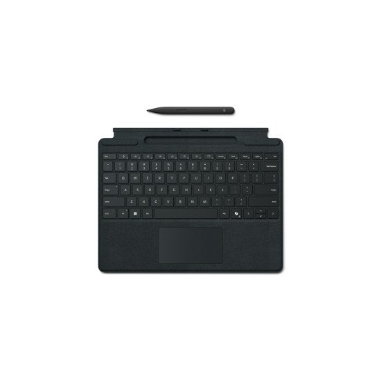 Microsoft Surface Pro Keyboard w/ Slim Pen QWERTY Anglais Microsoft Cover port Noir Microsoft Surface Pro Keyboard w/ Slim Pen QWERTY Anglais Microsoft Cover port Noir
