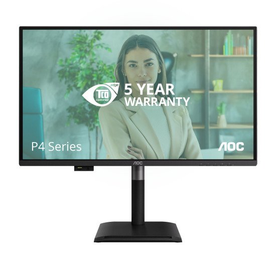 AOC Q27P4U écran PC 68,6 cm (27") 2560 x 1440 pixels Wide Quad HD Noir AOC Q27P4U écran PC 68,6 cm (27") 2560 x 1440 pixels Wide Quad HD Noir