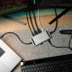 Targus DOCK429GL station d'accueil Avec fil USB4 Argent