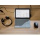 Microsoft Modern USB-C Headset Casque Avec fil Arceau Bureau/Centre d'appels USB Type-C Noir