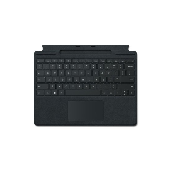 Microsoft Surface Pro Signature Keyboard Noir Microsoft Cover port QWERTY Anglais