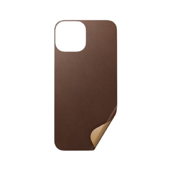 Nomad Leather Skin coque de protection pour téléphones portables 15,5 cm (6.1") Marron