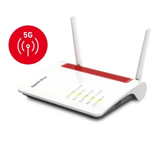 AVM FRITZ!Box 6850 5G routeur sans fil Gigabit Ethernet Bi-bande (2,4 GHz / 5 GHz) 3G 4G Blanc AVM FRITZ!Box 6850 5G routeur sans fil Gigabit Ethernet Bi-bande (2,4 GHz / 5 GHz) 3G 4G Blanc