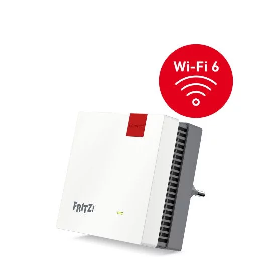 AVM FRITZ!Repeater 1200 AX 2400 Mbit/s Blanc AVM FRITZ!Repeater 1200 AX 2400 Mbit/s Blanc
