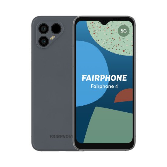 Fairphone 4 16 cm (6.3") Double SIM Android 11 5G USB Type-C 6 Go 128 Go 3905 mAh Gris