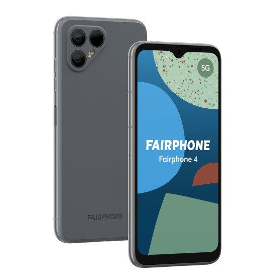 Fairphone 4 16 cm (6.3") Double SIM Android 11 5G USB Type-C 6 Go 128 Go 3905 mAh Gris