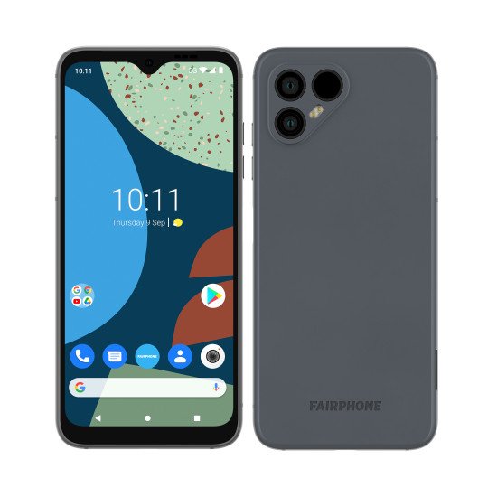 Fairphone 4 16 cm (6.3") Double SIM Android 11 5G USB Type-C 6 Go 128 Go 3905 mAh Gris