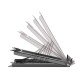 Manhattan Support pour ordinateur portable et tablette, réglable (5 positions), jusqu'à 15,6", portable et léger, acier, noir