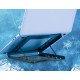 Manhattan Support pour ordinateur portable et tablette, réglable (5 positions), jusqu'à 15,6", portable et léger, acier, noir