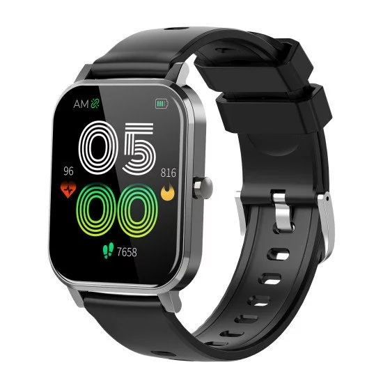 Denver SW-181BLACK smartwatche et montre de sport 4,32 cm (1.7") IPS Numérique Écran tactile Noir