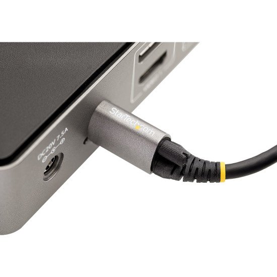 StarTech.com Câble USB C 10Gbps 50cm à Verouillage par Vis Supérieure - Câble USB 3.1/3.2 Gen 2 Type-C - 100W/5A Power Delivery, DP Alt Mode, Cordon USB-C à Vis Unique - Charge/Synchronisation