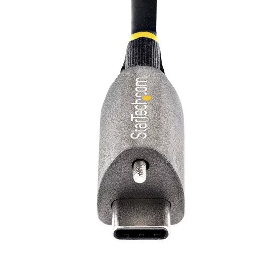 StarTech.com Câble USB C 10Gbps 1m à Verouillage par Vis Supérieure - Câble USB 3.1/3.2 Gen 2 Type-C - 100W/5A Power Delivery, DP Alt Mode, Cordon USB-C à Vis Unique - Charge/Synchronisation StarTech.com Câble USB C 10Gbps 1m à Verouillage par Vis Supérieure - Câble USB 3.1/3.2 Gen 2 Type-C - 100W/5A Power Delivery, DP Alt Mode, Cordon USB-C à Vis Unique - Charge/Synchronisation