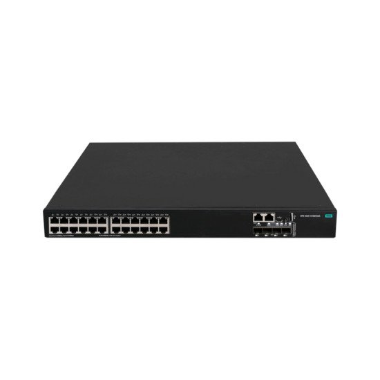 HPE FlexNetwork 5520HI Géré Gigabit Ethernet (10/100/1000) Connexion Ethernet, supportant l'alimentation via ce port (PoE) 1U Noir