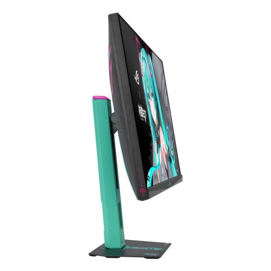 ASUS ROG Strix XG27ACMEG-G Hatsune Miku Edition écran PC 68,6 cm (27") 2560 x 1440 pixels Wide Quad HD LCD Multicolore