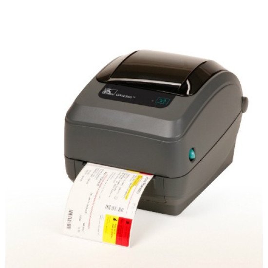 Zebra GX430t imprimante pour étiquettes Thermique 300 x 300 DPI Zebra GX430t imprimante pour étiquettes Thermique 300 x 300 DPI