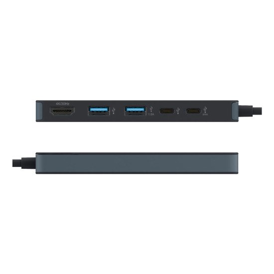 Targus HyperDrive Avec fil Station d'accueil Noir