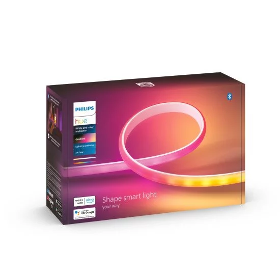 Philips Hue White and Color ambiance Gradient Lightstrip Ambiance 2 mètres Philips Hue White and Color ambiance Gradient Lightstrip Ambiance 2 mètres